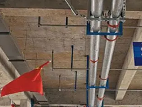 易县管廊支架的安装方法